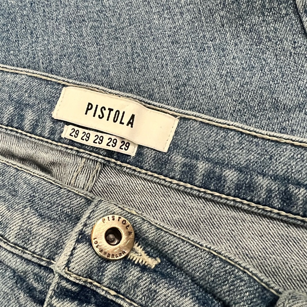 Anthropologie Pistola jeans size 29 distressed, hi rise, ankle length women’s - Picture 5 of 5